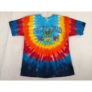 Vintage Grateful Dead Butterfly Bears Shirt 2000 Tie Dye Size Large Bnfts Chrty